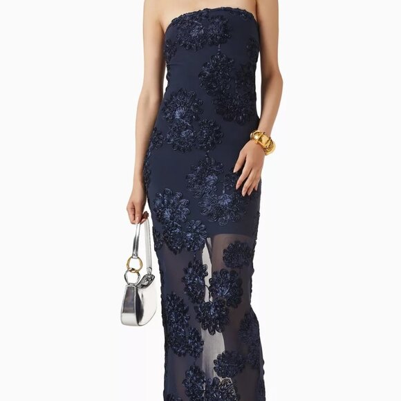 ROTATE Mesh Maxi Dress - Picture 5 of 11